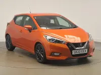 Used Nissan Micra Acenta Limited Edition 100 HP (73 kW) 2020 Orange Hatchback