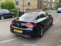 Used Mercedes C200 AMG line 2019 Black Coupe