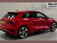 Used Audi A3 Black Edition 147 HP (108 kW) 2023 Red Sedan