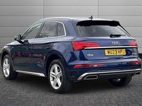 Used Audi Q5 S-Line 265 HP (194 kW) 2023 Blue SUV