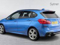 Used BMW 220 Active Tourer M Sport 187 HP (137 kW) 2018 Blue MPV