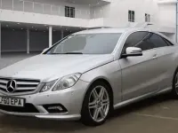 Used Mercedes E350 2010 Silver Coupe