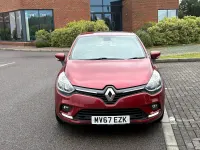 Used Renault Clio Dynamique 90 HP (66 kW) 2017 Red Hatchback