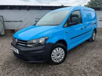 Used VW Caddy Startline 102 HP (75 kW) 2016 Blue MPV