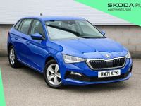 Used Skoda Scala SE 94 HP (69 kW) 2022 Energy blue Hatchback