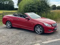 Used Mercedes E250 Sport Edition 2012 Red Cabriolet