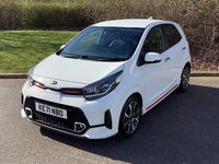 Used Kia Picanto GT-Line S 99 HP (72 kW) 2021 White Hatchback