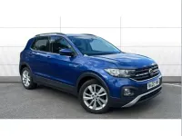 Used VW T-Cross SE 95 HP (69 kW) 2020 Blue SUV