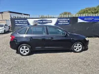 Used Skoda Rapid SE 86 HP (63 kW) 2014 Black Hatchback