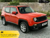Used Jeep Renegade Longitude 170 HP (125 kW) 2017 Orange SUV