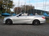 Used Mercedes E220 Sport Edition 170 HP (125 kW) 2012 Silver Cabriolet