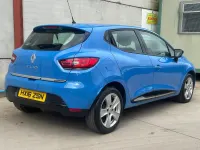 Used Renault Clio Dynamique 75 HP (55 kW) 2016 Blue Hatchback