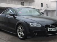 Used Audi TT S-Line 170 HP (125 kW) 2013 Black Coupe