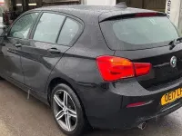 Used BMW 118 Sport Line 2017 Black Hatchback