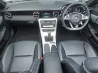 Used Mercedes SLC180 AMG line 156 HP (114 kW) 2017 White Cabriolet