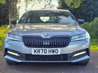 Used Skoda Superb SportlinePlus 190 HP (139 kW) 2021 Grey Hatchback
