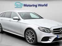 Usado Mercedes E200 AMG line 184 CV (135 kW) 2020 Plateado Familiar