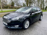 Used Ford Focus Zetec 120 HP (88 kW) 2017 Black Hatchback