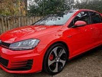 Used VW Golf VII GTI 230 HP (169 kW) 2015 Red Hatchback