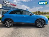 Used Audi Q3 Black Edition 150 HP (110 kW) 2022 Blue SUV