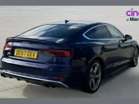 Used Audi A5 Design 348 HP (255 kW) 2018 Blue Coupe
