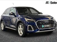 Begagnad Audi Q5 S-Line 200 HK (147 kW) 2021 Blå SUV