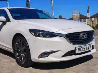 Second-hand Mazda 6 Inclusive 175 CP (128 kW) 2015 Alb Berlinǎ