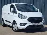 Used Ford Transit Custom Trend 105 HP (77 kW) 2019 White Van