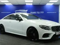 Used Mercedes E220 AMG line 194 HP (142 kW) 2019 White Coupe