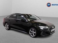 Used Audi A3 S-Line 150 HP (110 kW) 2023 Black Sedan