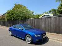 Used Audi A5 Black Edition 354 HP (260 kW) 2016 Blue Coupe