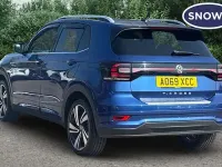 Used VW T-Cross R-line 116 HP (85 kW) 2019 Blue SUV