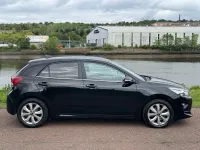 Used Kia Rio 118 HP (86 kW) 2023 Black Hatchback