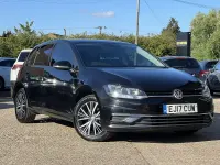 Used VW Golf VII SE 150 HP (110 kW) 2017 Black Hatchback