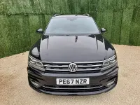 Used VW Tiguan R-line 150 HP (110 kW) 2017 Black SUV