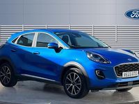 Used Ford Puma Titanium 125 HP (91 kW) 2023 Blue SUV