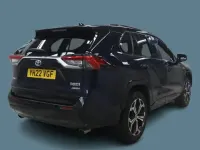Used Toyota RAV4 Hybrid 2022 Blue and black SUV