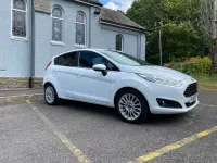 Used Ford Fiesta Titanium 2014 White Hatchback