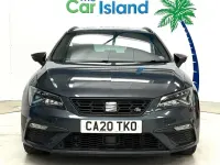 Usata Seat Leon Black Edition 150 CV (110 kW) 2020 Grigio Station wagon