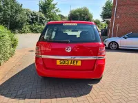 Used Vauxhall Zafira 2013 Red MPV