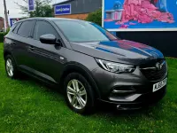 Used Vauxhall Grandland X 130 HP (95 kW) 2018 Grey SUV