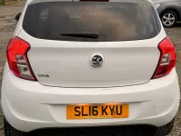 Used Vauxhall Viva 75 HP (55 kW) 2016 White Hatchback