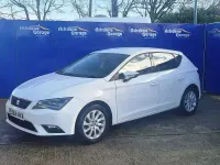 Used Seat Leon SE 110 HP (80 kW) 2014 White Hatchback