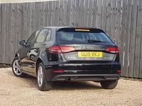 Used Audi A3 116 HP (85 kW) 2019 Black Sedan