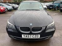 Used BMW 520 Exclusive 177 HP (130 kW) 2008 Black Estate