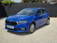 Used Skoda Fabia Comfort 78 HP (57 kW) 2023 Blue Hatchback