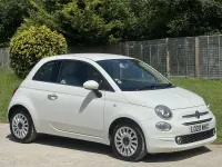 Used Fiat 500 Lounge 69 HP (50 kW) 2020 White Hatchback