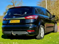 Begagnad Ford S-MAX Titanium 2018 Svart Minibuss