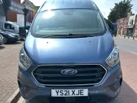 Used Ford Transit Custom Limited 2021 Blue Van