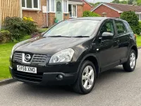 Used Nissan Qashqai Tekna 114 HP (83 kW) 2008 Black SUV